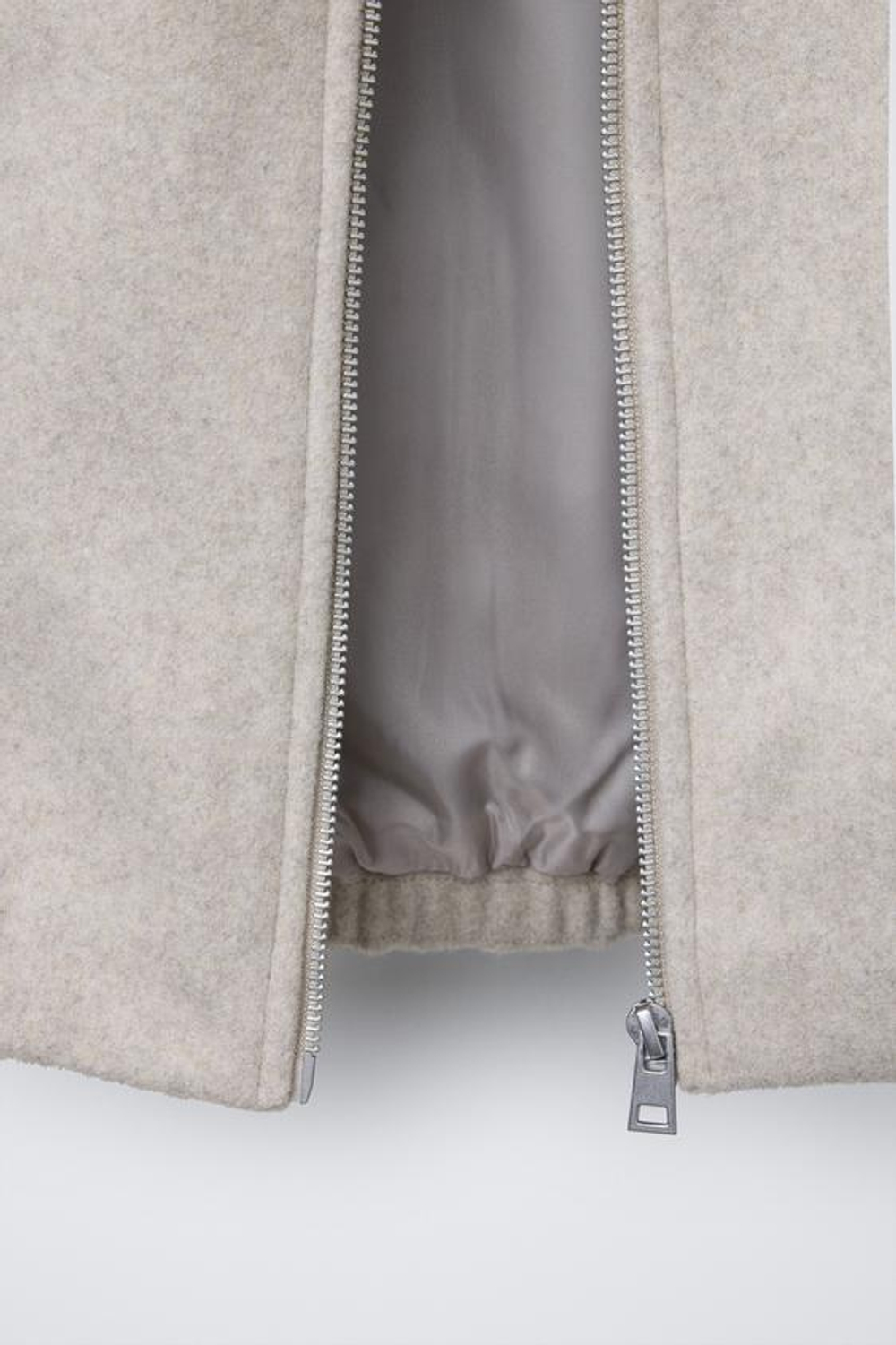 ZARA БОМБЕР SOFT TOUCH, ПЕСОЧНЫЙ