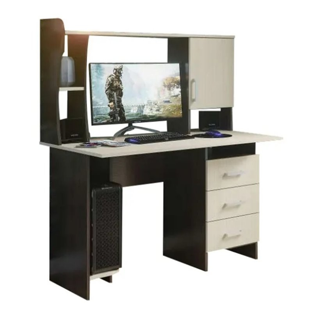 Стол компьютерный № 5 Венге / Дуб белфорт