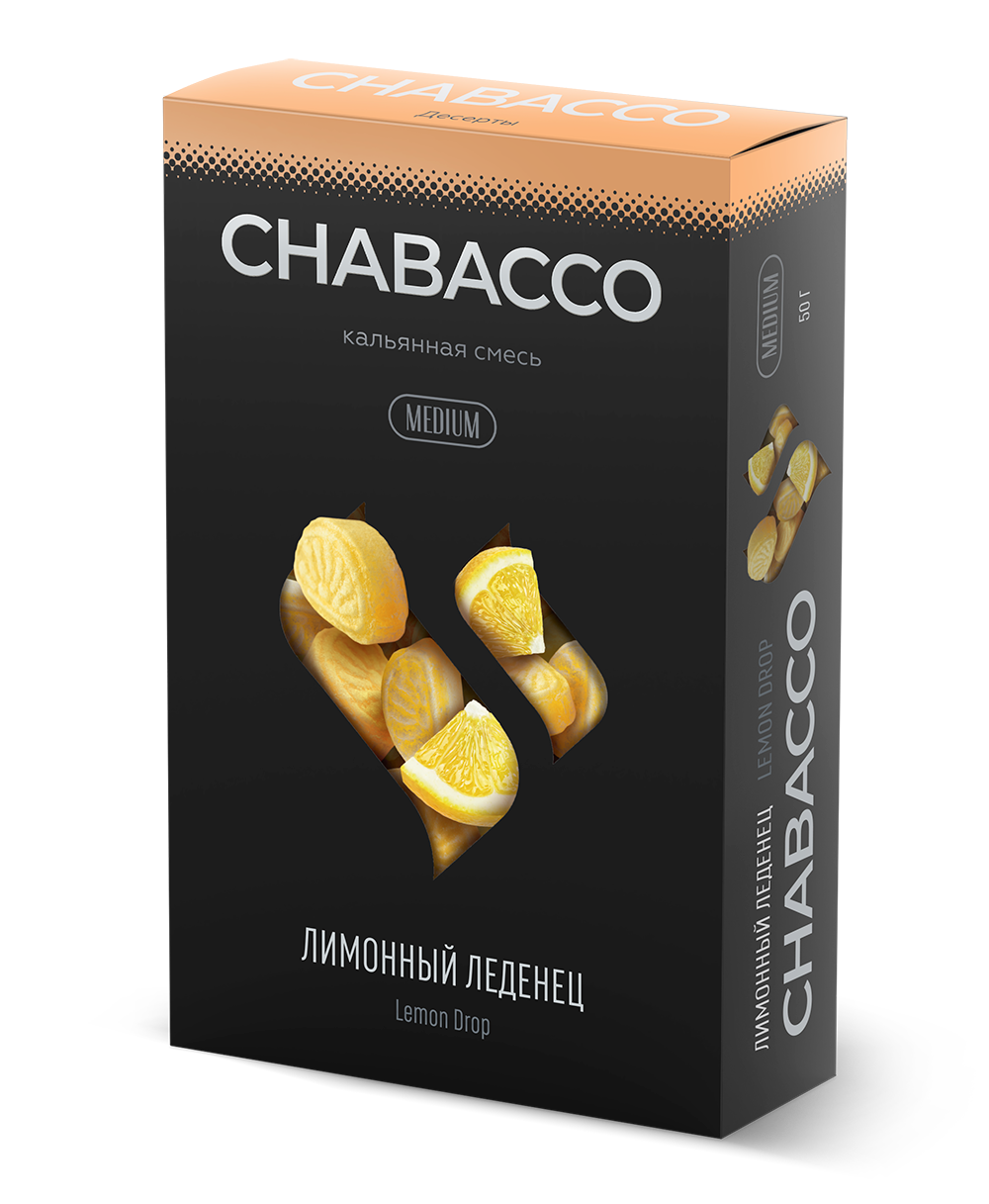 Chabacco Medium - Lemon Drop (50g)