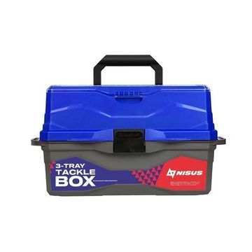 Ящик для снастей NISUS Tackle Box трехполочный синий (N-TB-3-B)