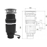Измельчитель пищевых отходов Bone Crusher BC 610