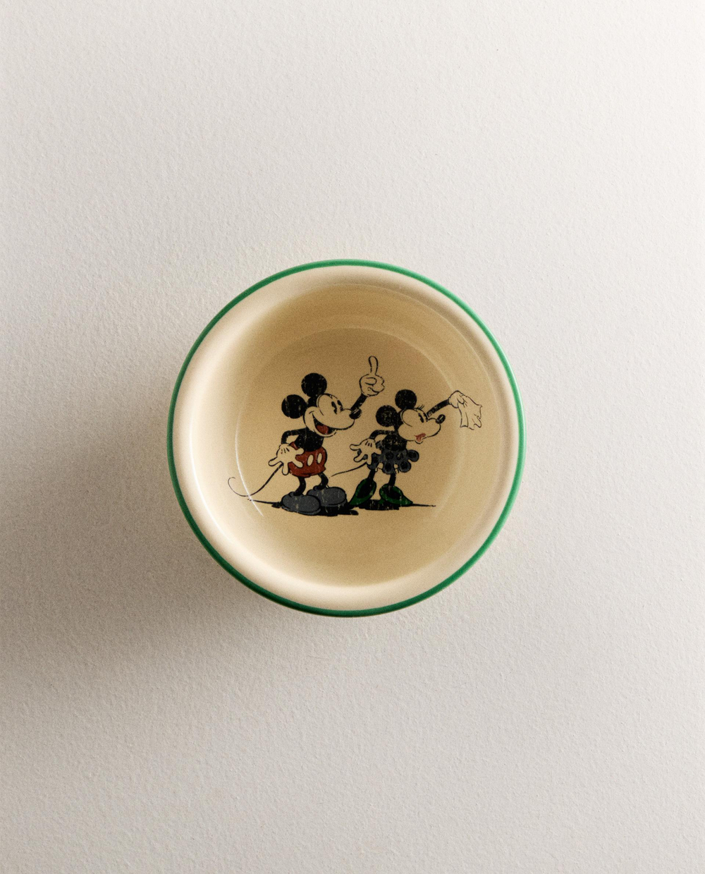 Zara Home миска из каменной керамики, цвет разноцветный, 13 см