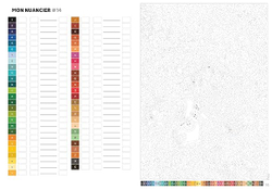 Hachette раскраска по номерам Coloriages au numéro -Раскраски-загадки Диснея - семейные портреты