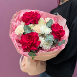 Букет "Малиновый поцелуй" #34