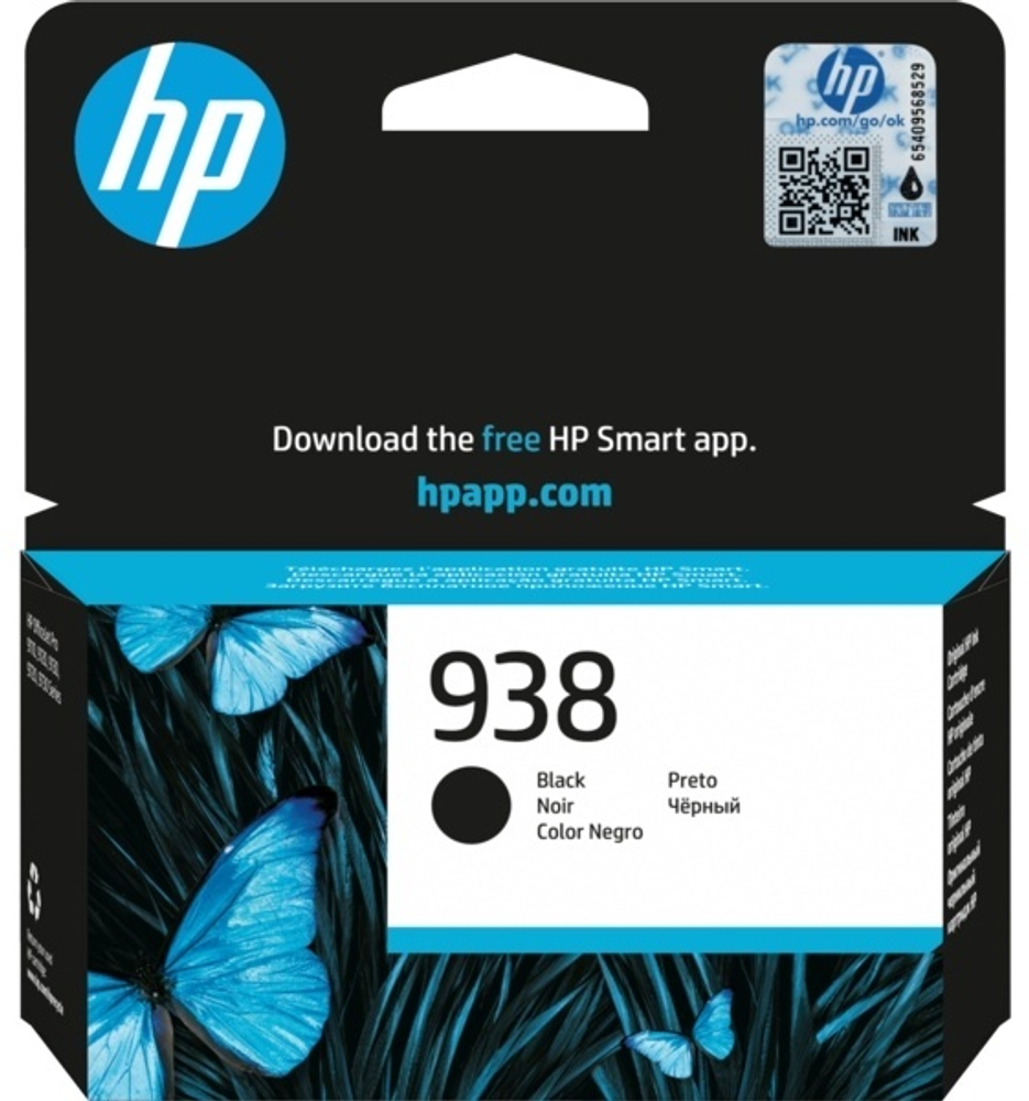 Картриджи HP 4S6X8PE черный