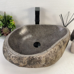 Раковина из речного камня RS-62011 (57*47*15)