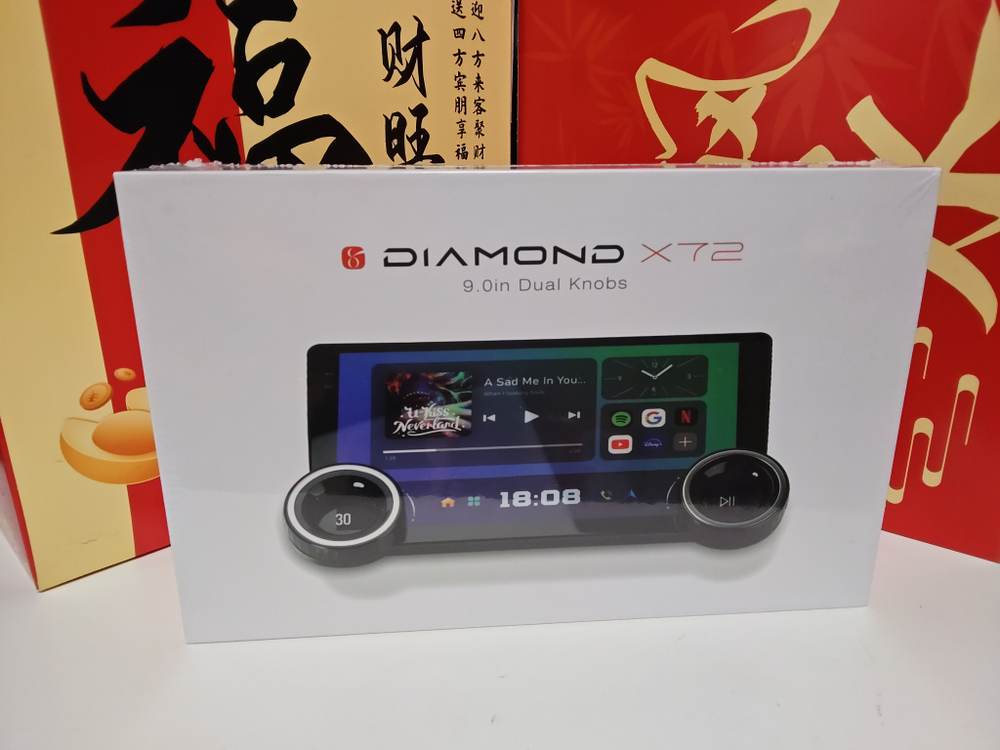 Автомагнитола 2DIN DIAMOND X72 Android 4G+64GB 10.1