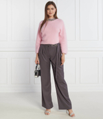 Хлопковый свитер Liu Jo - розовый(CF3071 MA97L)