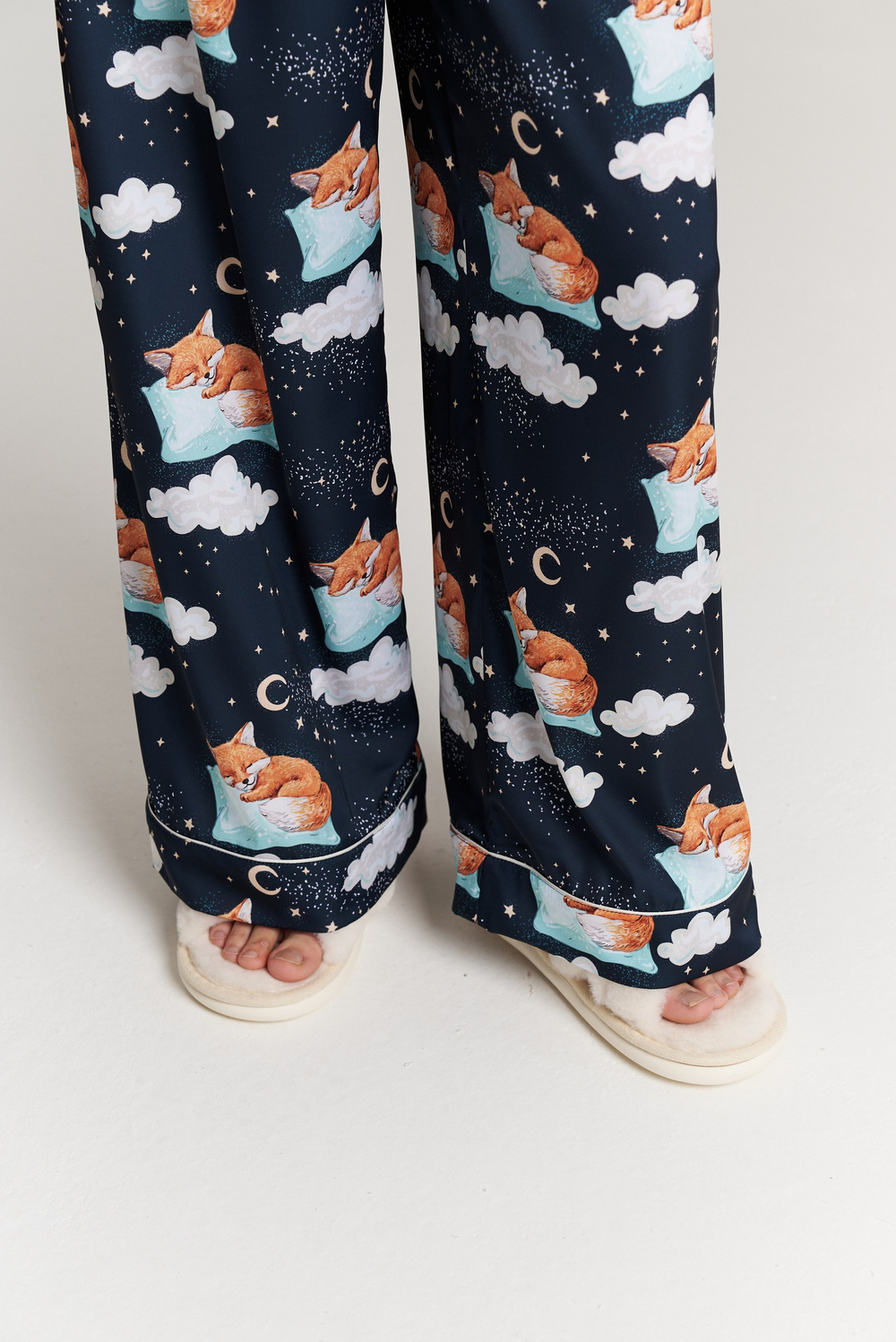 Костюм двойка спящие лисы - S размер