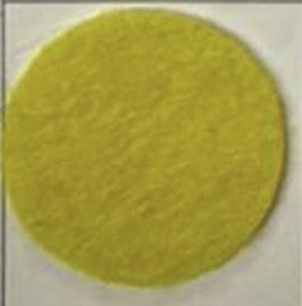 Фетр средней жесткости 2 мм, ш. 1 м, 215,4 гр/м2, лимонный