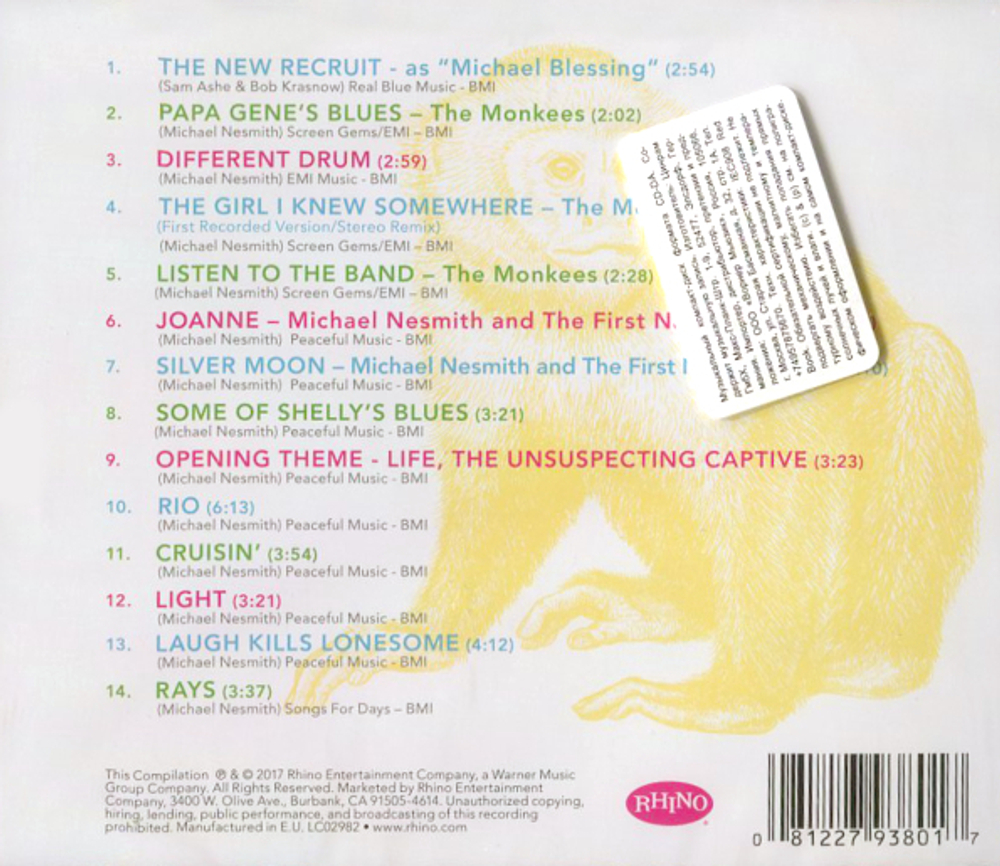 Michael Nesmith / Infinite Tuesday: Autobiographical Riffs The Music (CD)