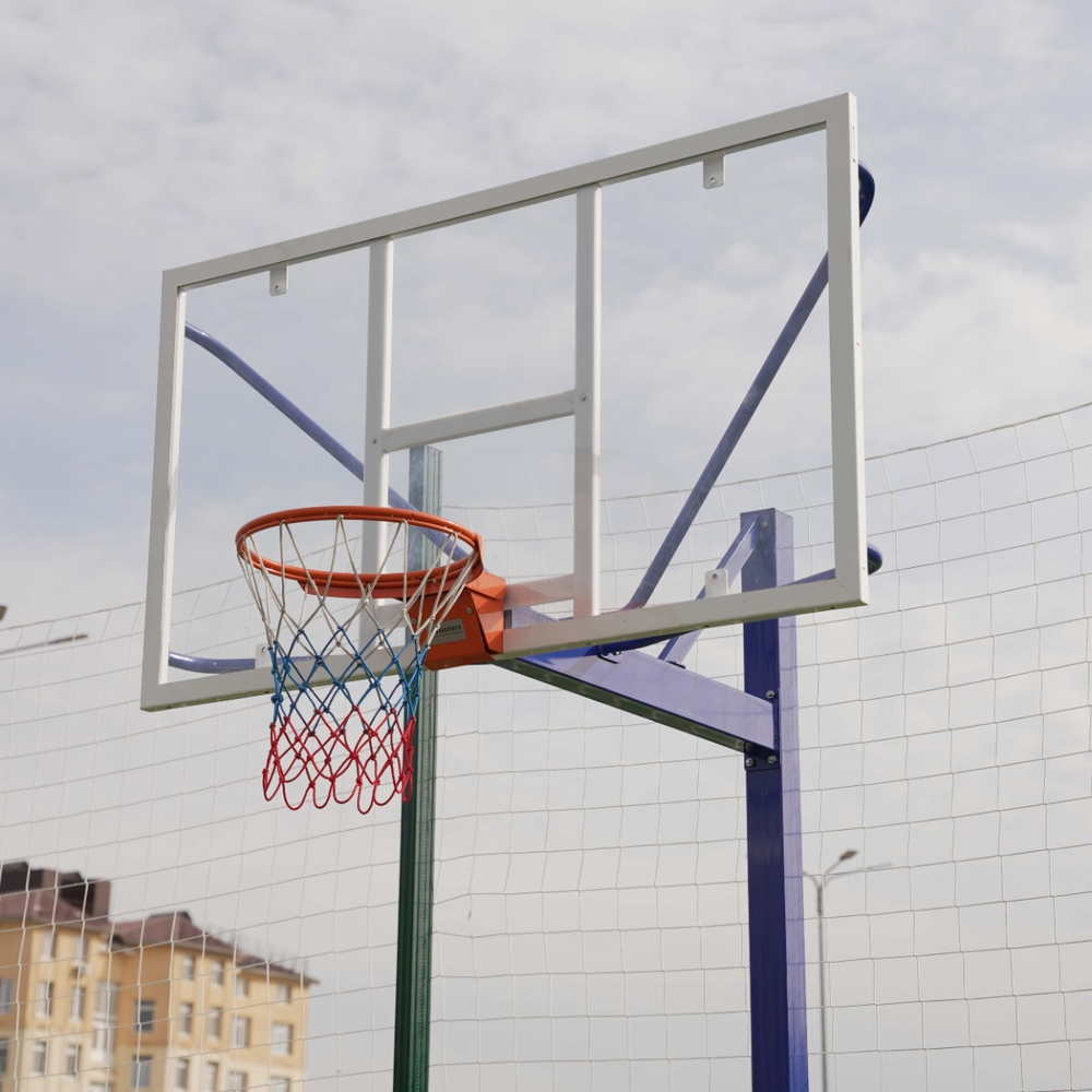 Кольцо баскетбольное амортизационное  №7 120х100 мм ZAVODSPORTA