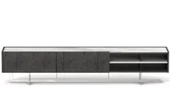 Тумба под ТВ 4679, 220х45 см, глянцевая керамика