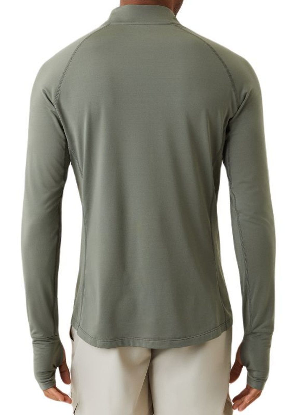 Мужская теннисная кофта Björn Borg Borg Midlayer Half Zip - castor grey