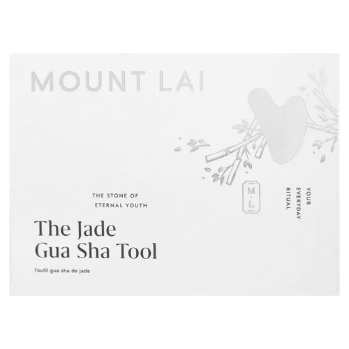 Mount Lai, Массажер гуаша из нефрита, 1 шт.
