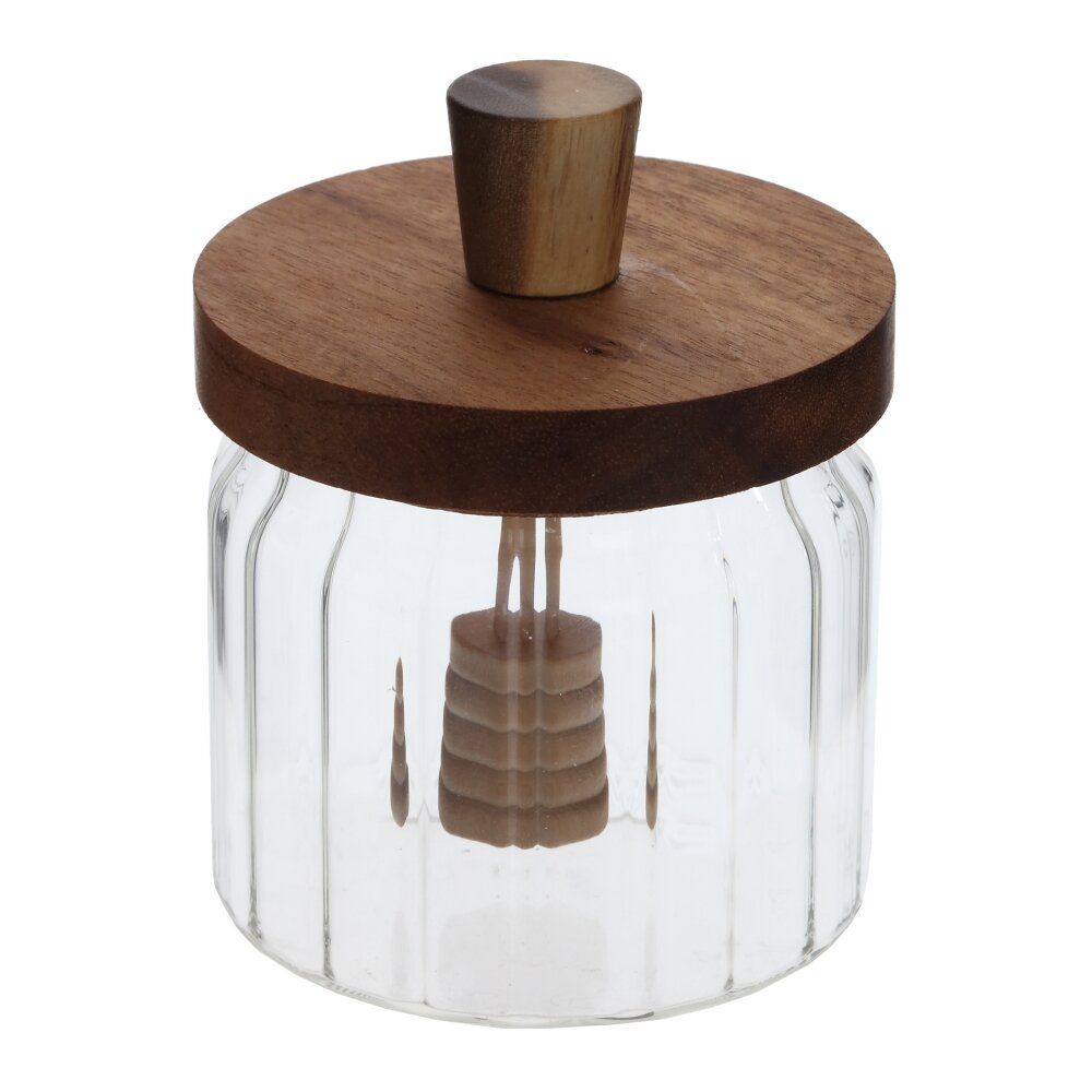 GAEM Банка для меда, 350 мл, L9 W9 H11,5 см