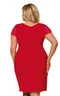 Tess plus nightdress Red