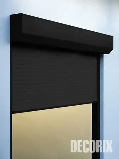 Аэрозольная грунт-эмаль по ржавчине 3 в 1 краска для металла DECORIX 520 мл глянцевая в баллончике черная