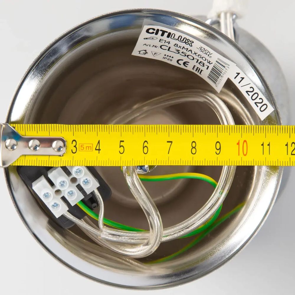 Citilux Одри CL350161 Люстра хрустальная подвесная