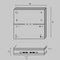 Беспроводная панель управления Maytoni Lighting control Zigbee DRC035-Z-8-B