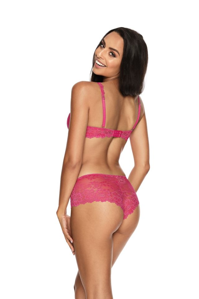 Розовый кружевной бюстгальтер Carmela