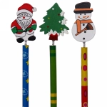 Карандаш чернографитный «Новогодняя сказка - Пружинки», микс