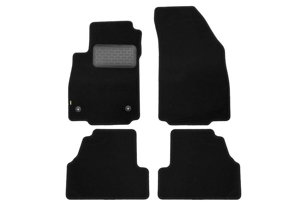 Коврики в салон для OPEL Mokka 2012-2016, 2016-2019, кроссовер, 4 шт. (текстиль) KVR02373001210KH