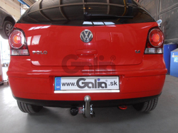 Оцинкованный фаркоп на Volkswagen Polo IV 2001-2009 (без электрики), Galia V042A