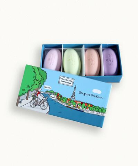 Набор "Привет, счастье" из 4 шт мыла по 50 гр от Fragonard