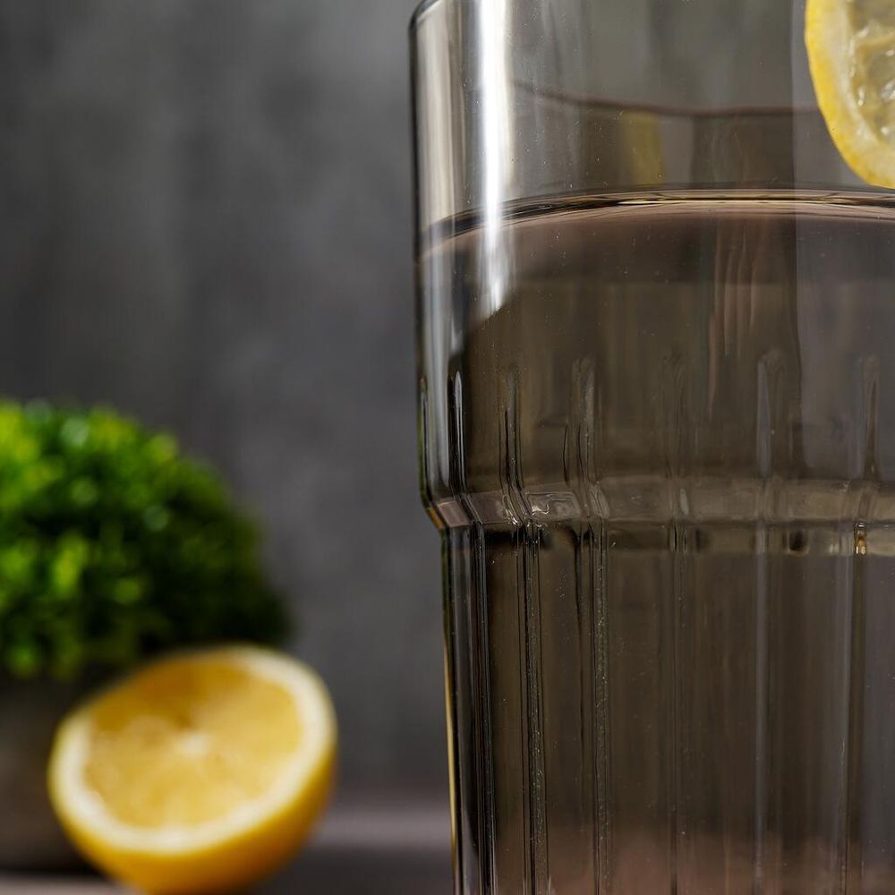 Стакан Хайбол 425 мл "Taro" Smoky d 8,2 см h13,3 см P.L. - BarWare [6]