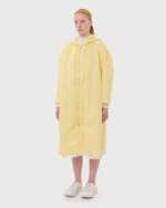 MM6 MAISON MARGIELA ПАЛЬТО ЖЕЛТОЕ С КАПЮШОНОМ