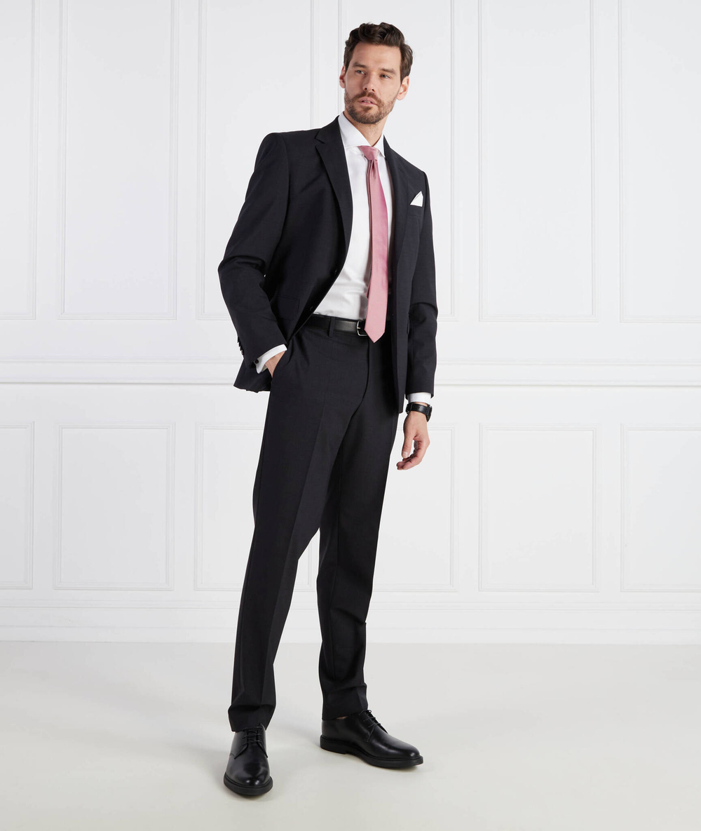 Рубашка H-HANK-spread-DC-214 BOSS BLACK - белый(50490144)