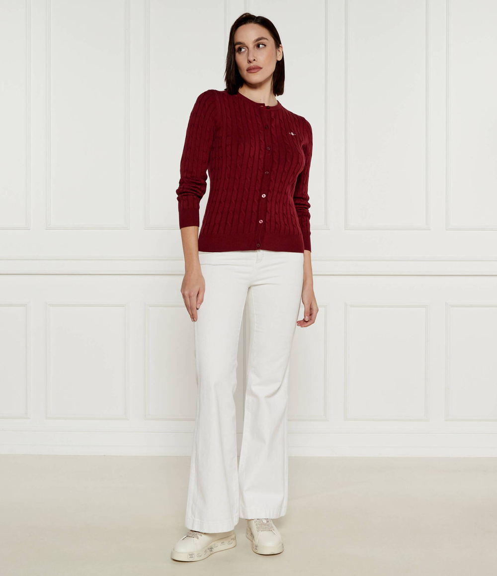 Кардиган Gant - бордовый(4800103)