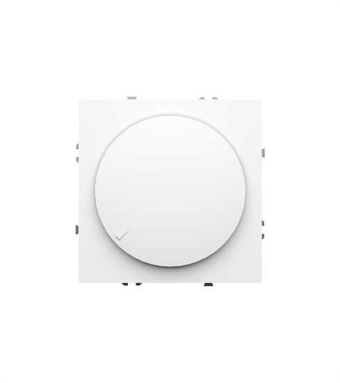 Терморегулятор электронный VOLTUM S70 с индикацией и датчиком, для теплого пола, (белый глянцевый)