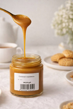 Солёная карамель 200 гр.