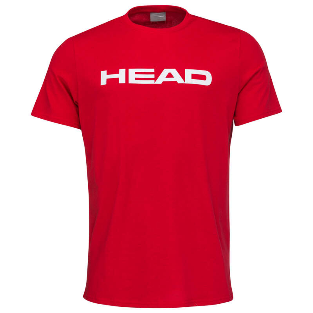 Детская теннисная футболка Head Club Basic - red