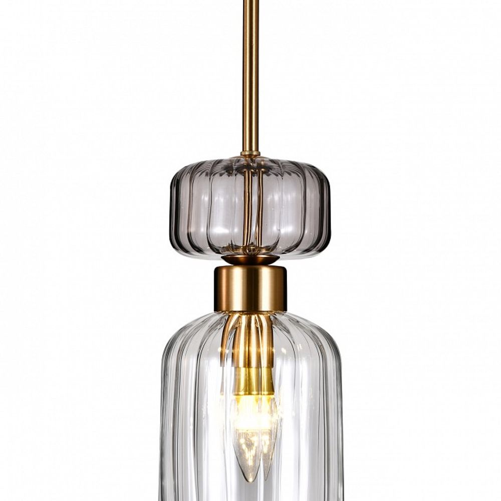 Подвесной светильник Escada  1141/1S Smoke/Clear