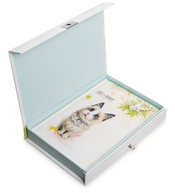 NB-55/2 Блокнот «Котенок» в коробке с замком