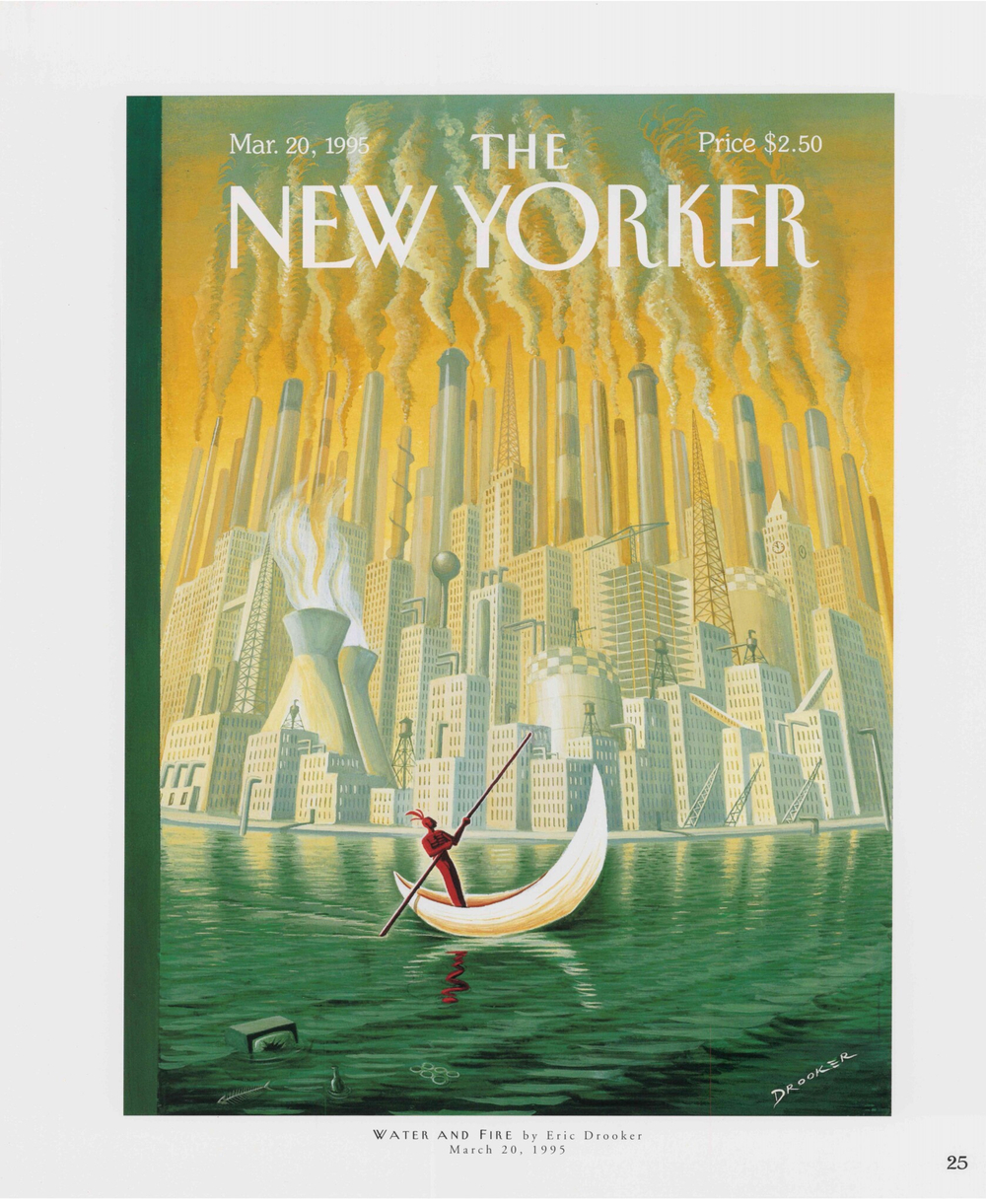 Постер журнала The New Yorker 20-03-1995, односторонний