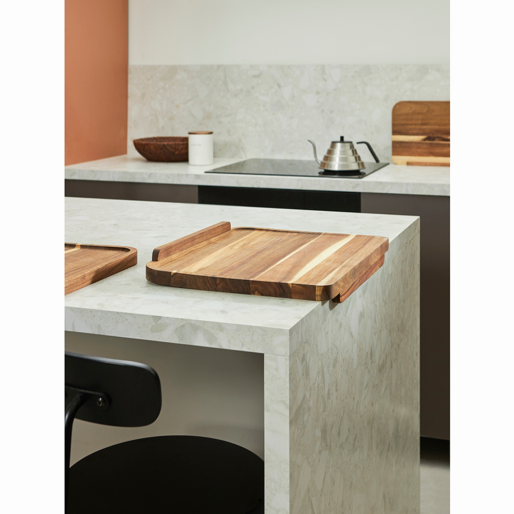 Доска разделочная fix&cut, 46х36 см, акация