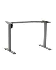 Подстолье для стола с электроприводом и регулировкой высоты, 1 мотор, память 3 уровня высоты, серый