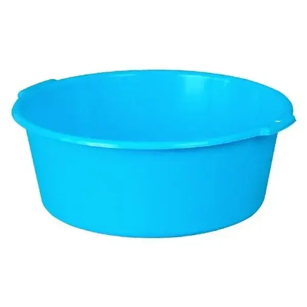 Таз круглый с ручками 20л (Голубой)