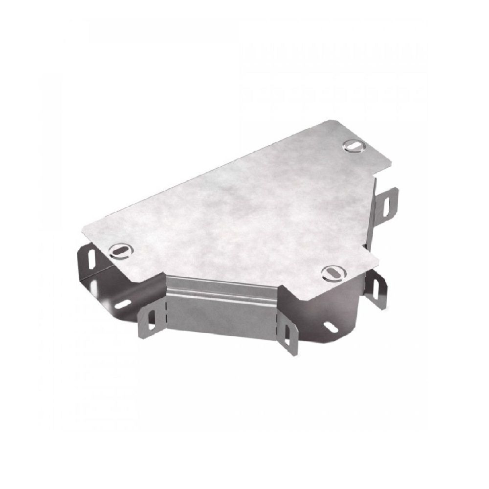 Ответвитель Т-образный с крышкой 100х50 (0,7 мм) PR16.0432