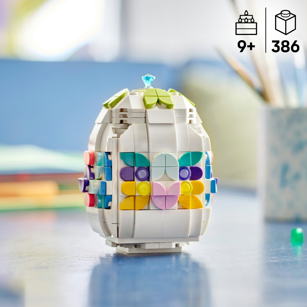 Конструктор LEGO Iconic 1750 40816 Декоративное пасхальное яйцо — фото 6