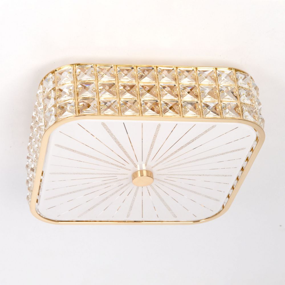 Citilux Портал CL324242 Люстра хрустальная Золото