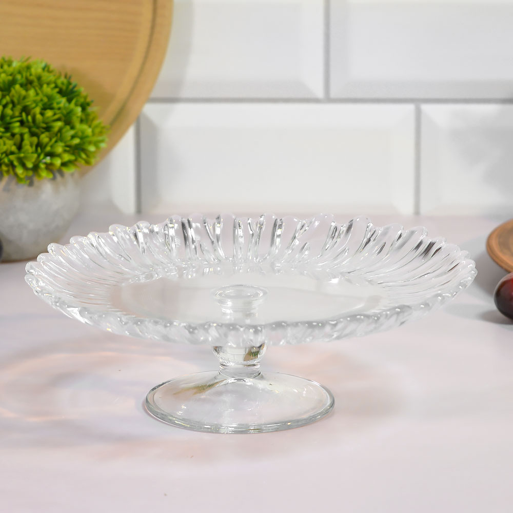 Блюдо на ножке Аврора 205мм 12259