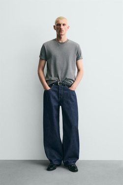 ZARA ДЖИНСЫ BALLOON FIT, ИНДИГО