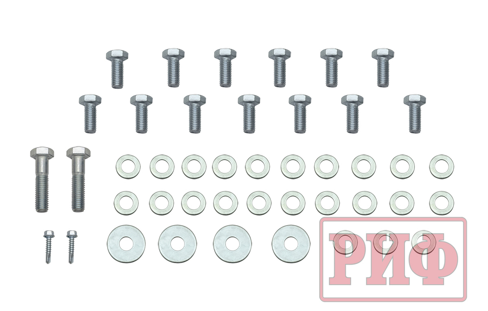 Бампер задний силовой/защита штатного бампера Haval H5 c квадратом под фаркоп