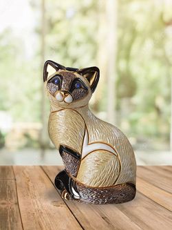 De Rosa Rinconada Статуэтка "Сиамская кошка"