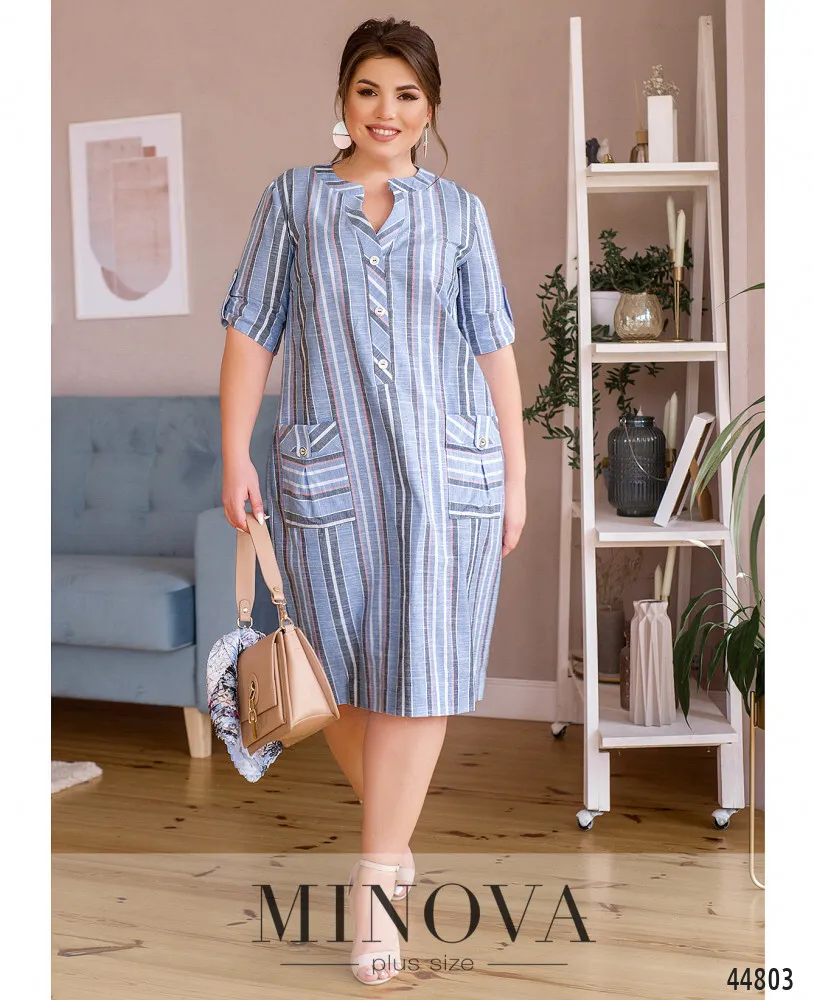 Платье 17-262-деним Minova